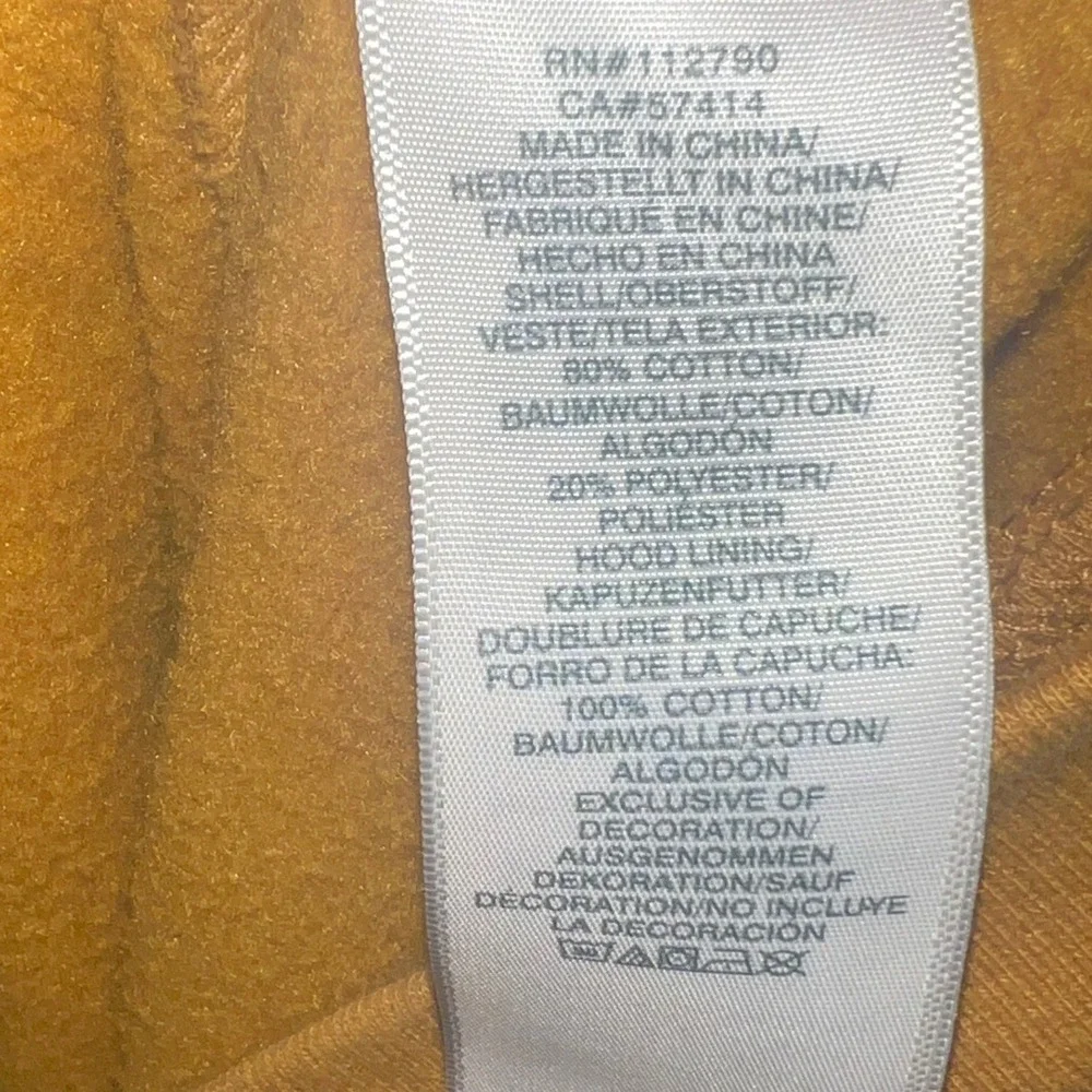 True Religion Men's Big T Zip Up Hoodie Yellow World Tour Buddha 2XL 49005-00